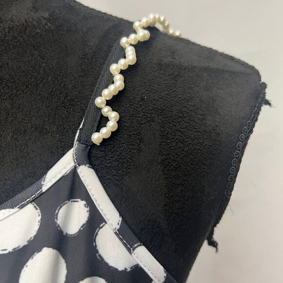 Lili Sidonio Polka Dot Mini Fit Flare Dress - Picture 6 of 10